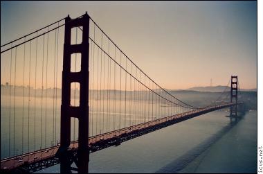 Mit einer Vision arbeiten... Golden Gate San Francisco